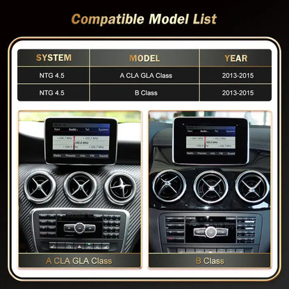 Mercedes A-Klasse W176 Touch-Display Nachrüstung