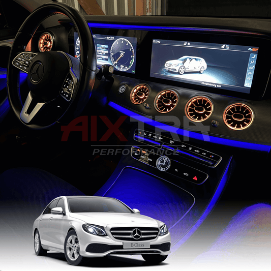Mercedes E-Klasse W213 Ambientebeleuchtung Nachrüstung Innenraum