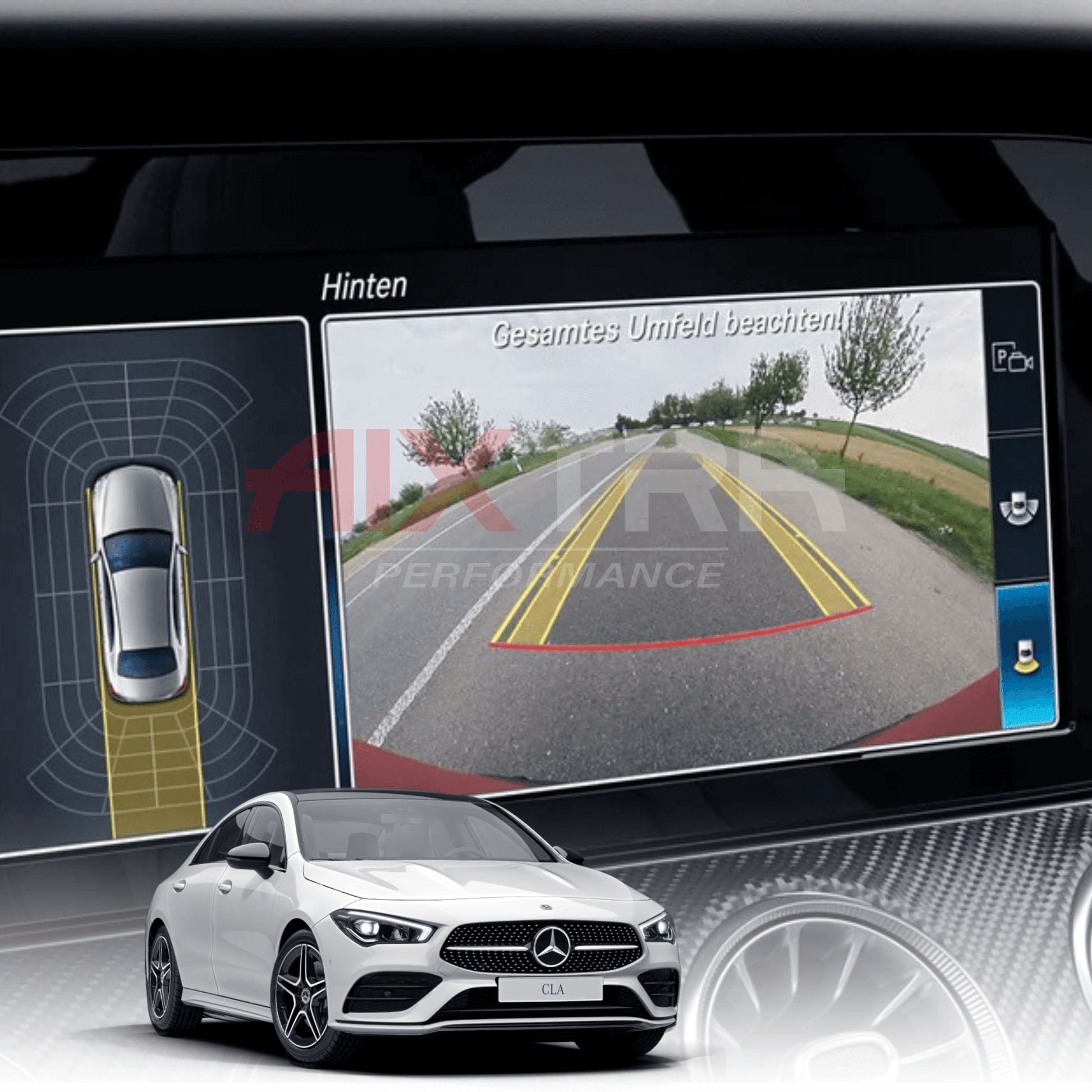 Mercedes CLA W118 Rückfahrkamera Nachrüstung