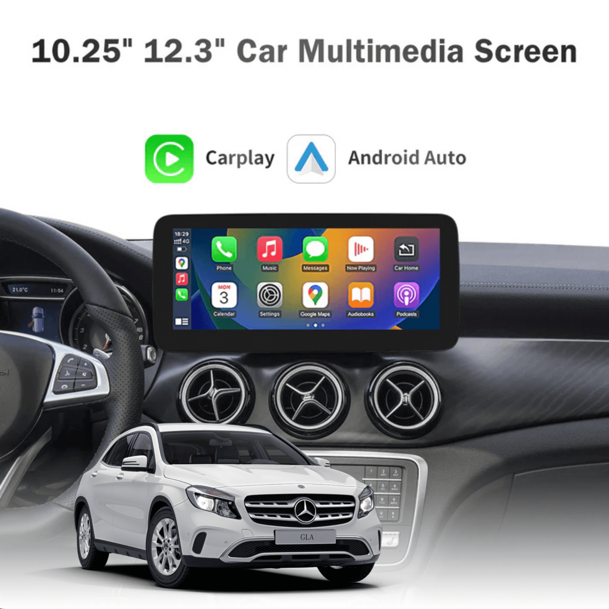 Mercedes GLA W156 Touch-Display Nachrüstung