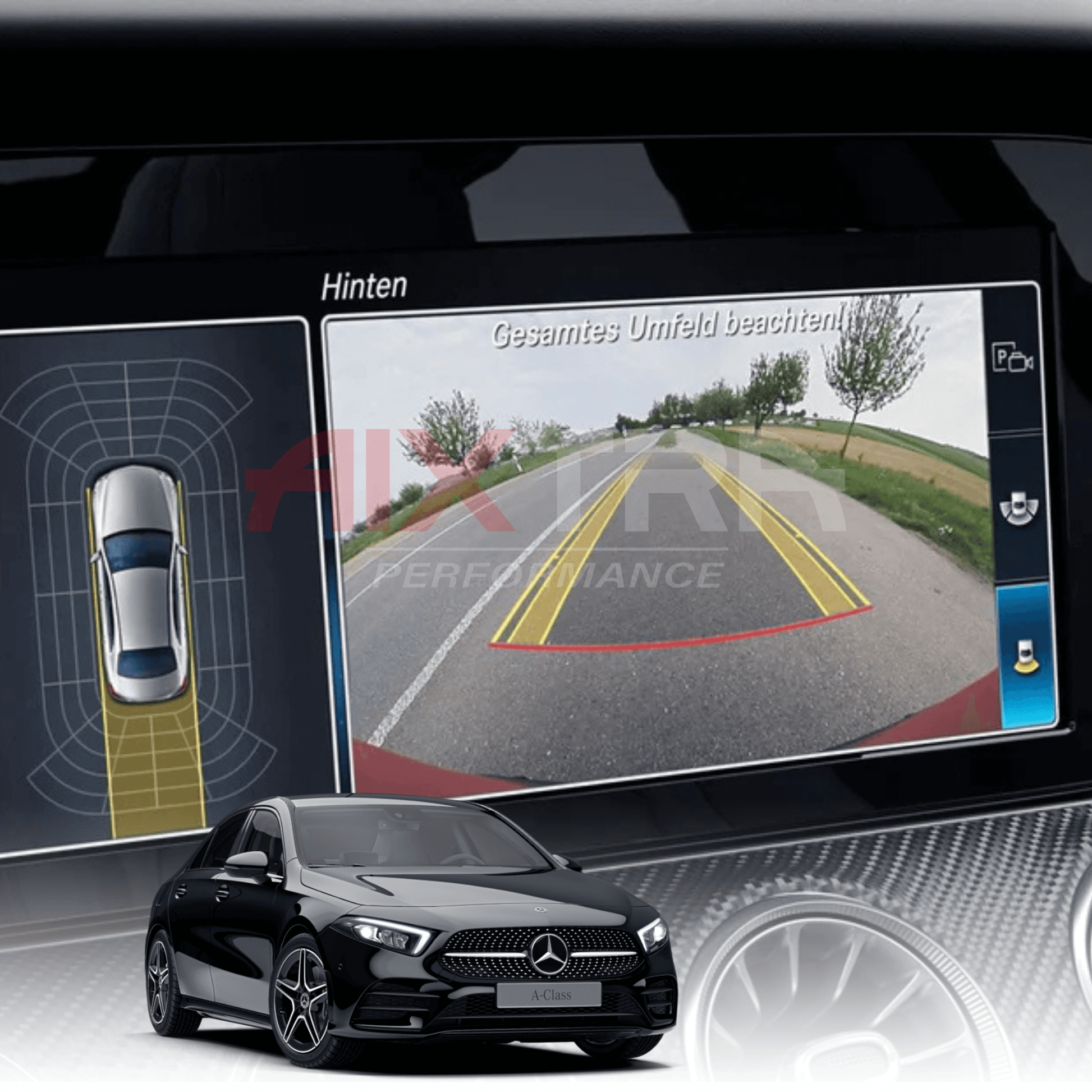Mercedes A-Klasse W177 Rückfahrkamera Nachrüstung