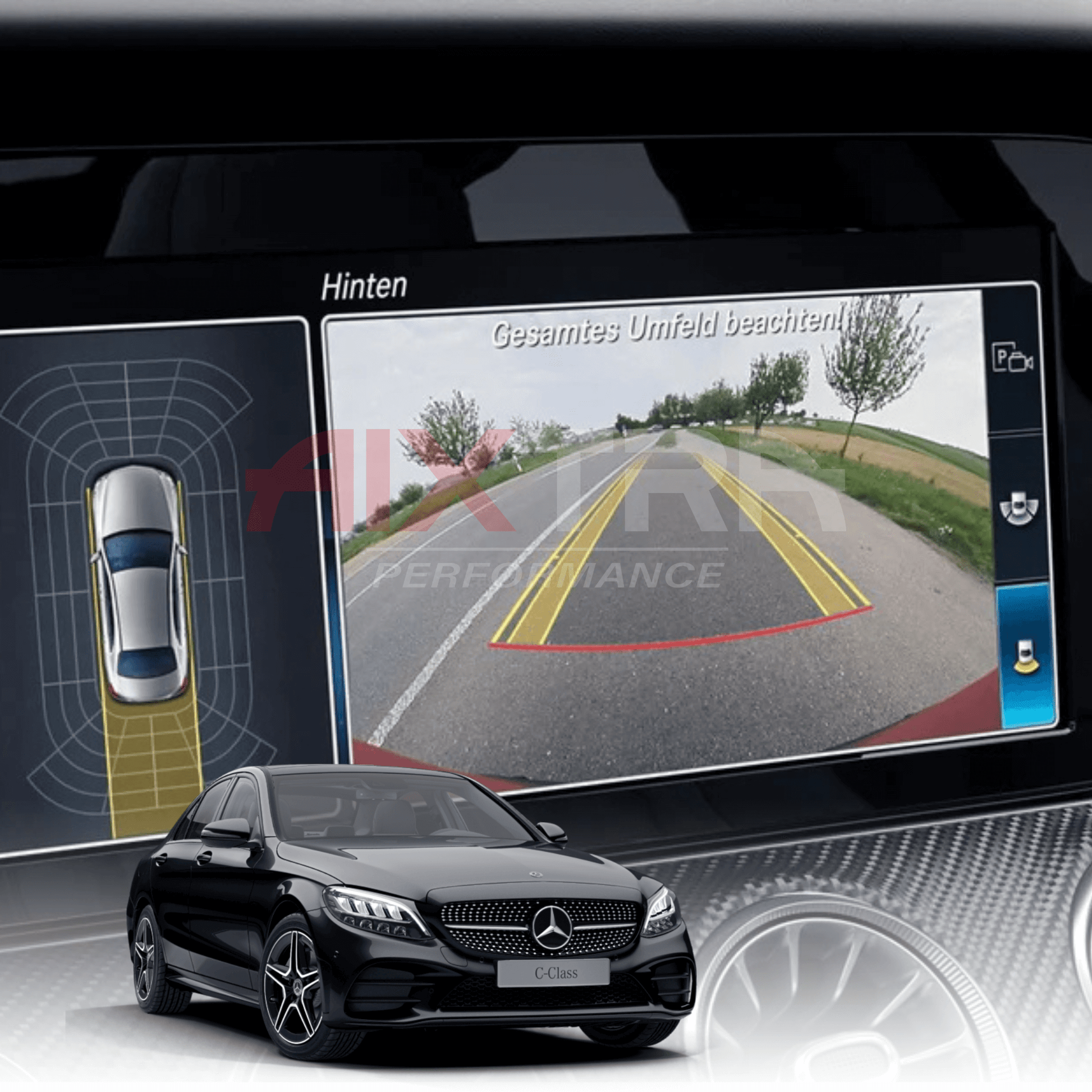 Mercedes C-Klasse W205 Rückfahrkamera Nachrüstung