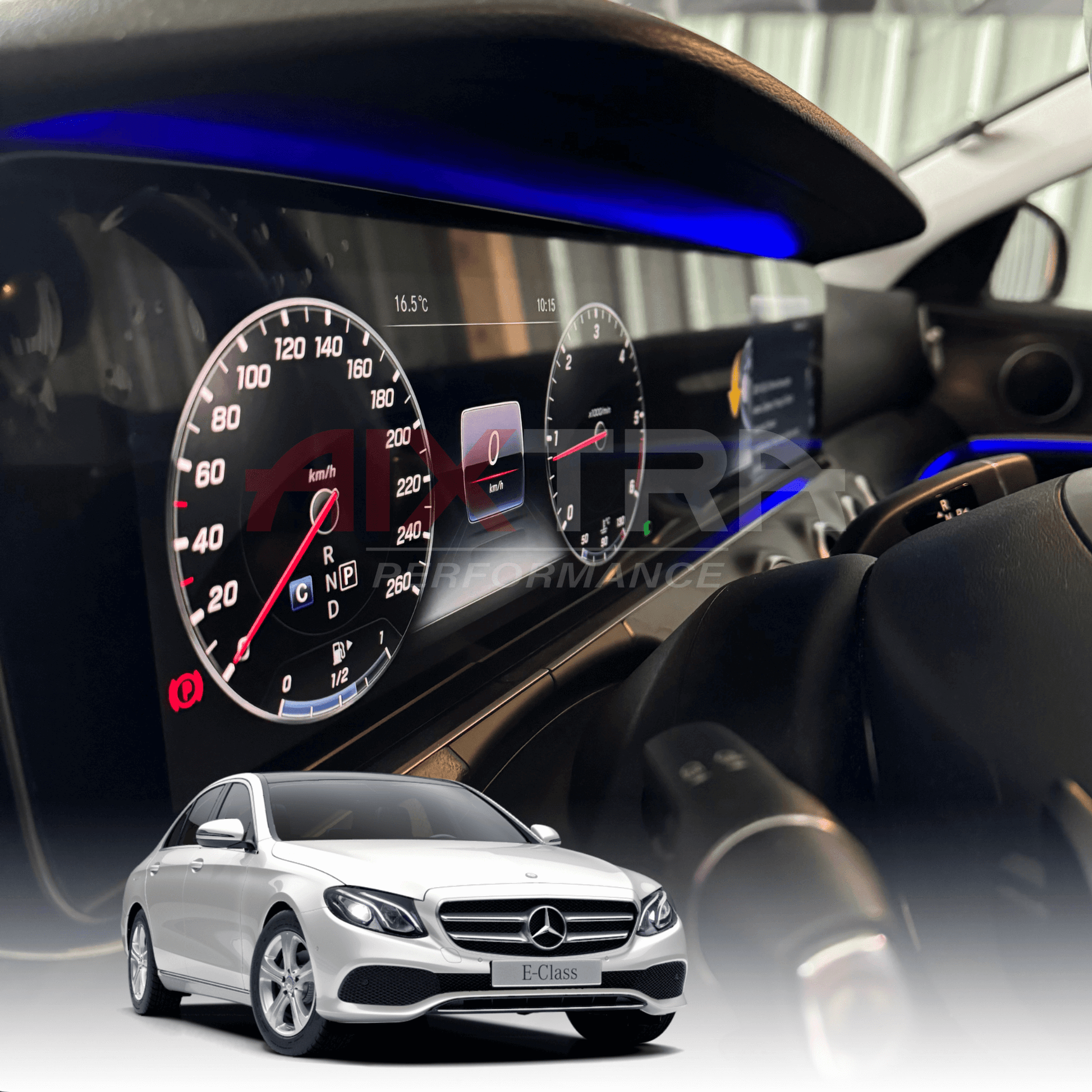 Mercedes W213 E-Klasse Vor-Facelift Widescreen Nachrüstung Display