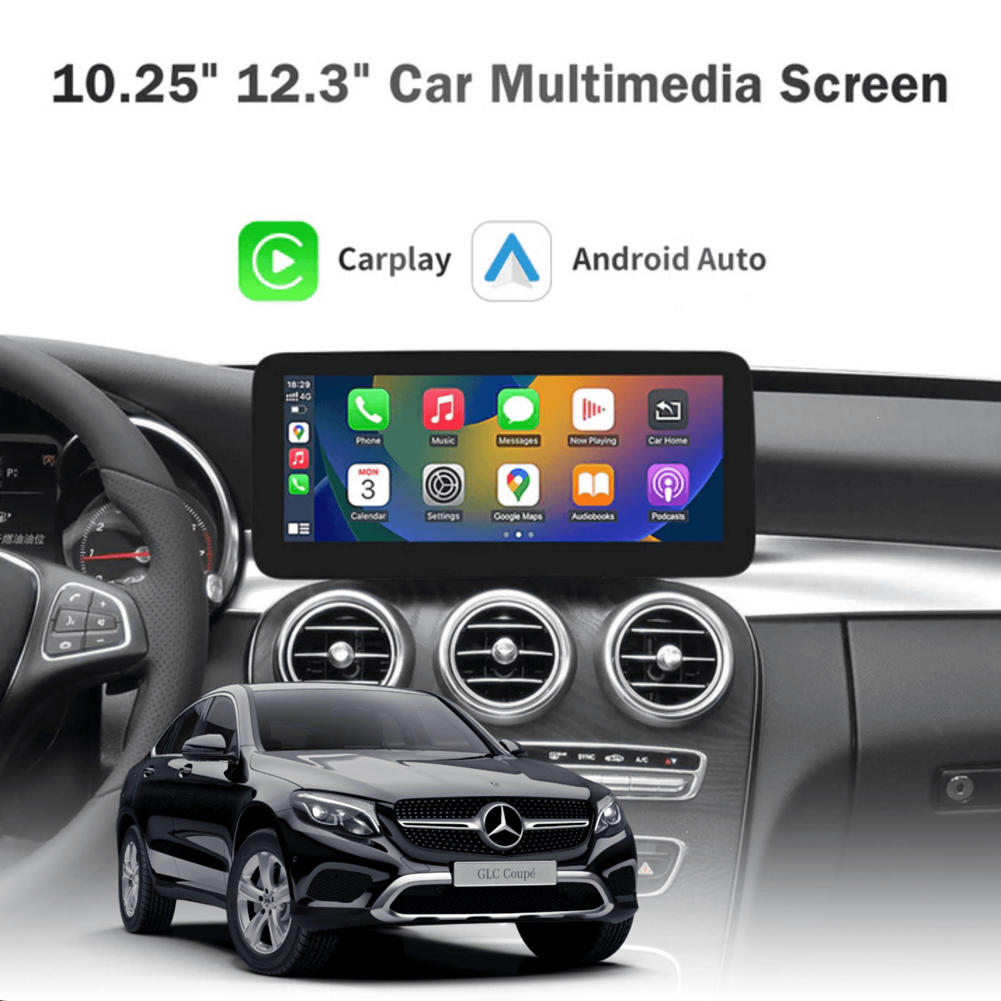 Mercedes GLC W253 Touch-Display Nachrüstung