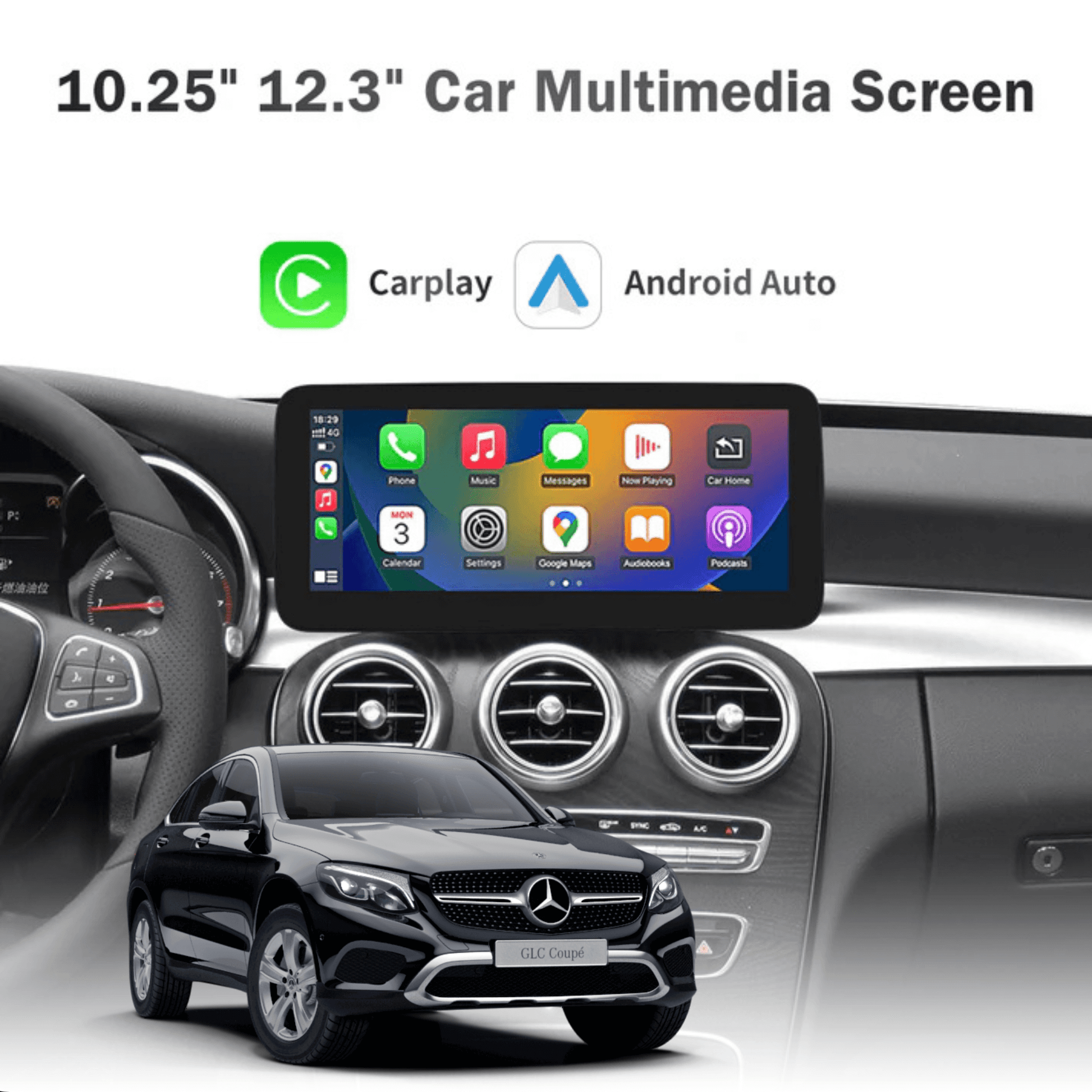 Mercedes GLC W253 Touch-Display Nachrüstung