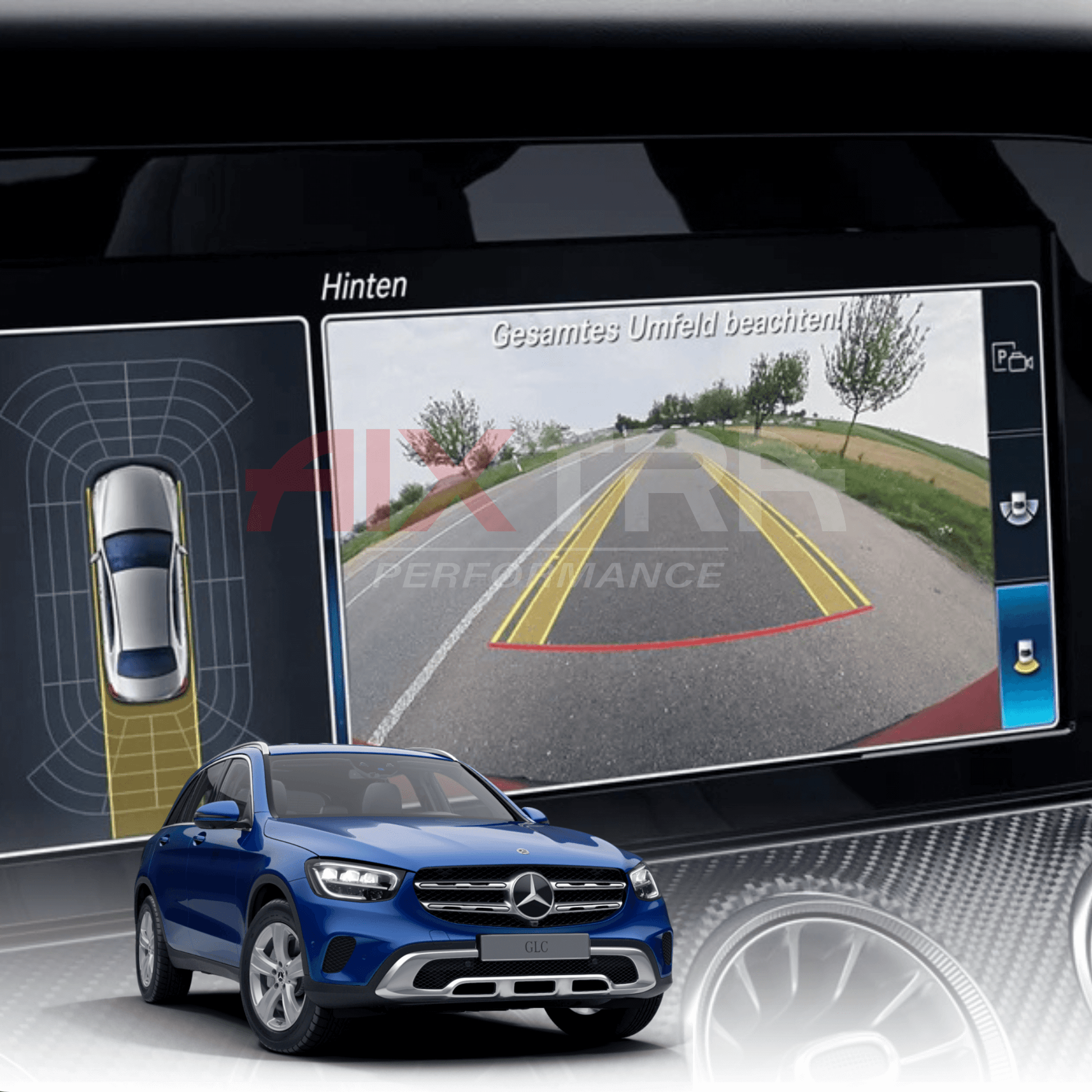 Mercedes GLC W253 Rückfahrkamera Nachrüstung