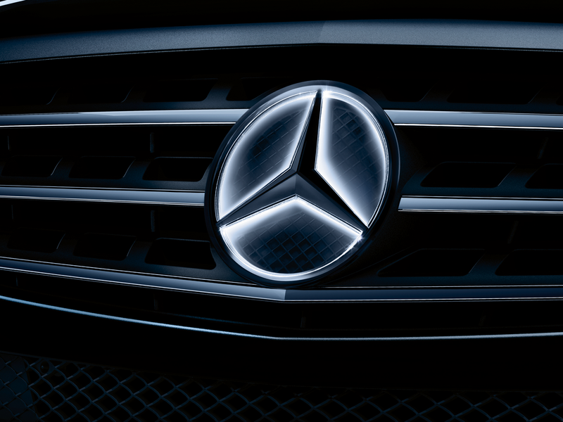 Mercedes beleuchteter Stern Nachrüstung